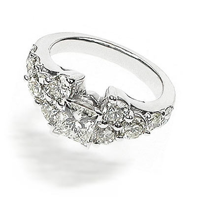 1.40CT Round Cut Diamonds Engagement Ring