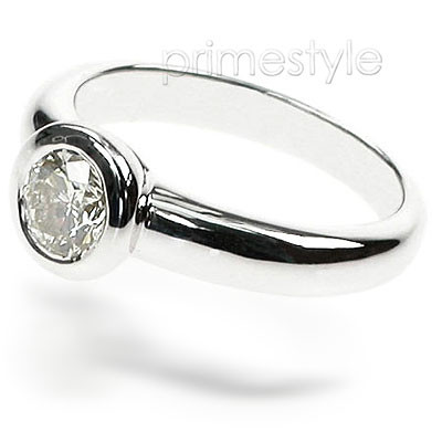 0.30CT Round Cut Diamond Solitaire Ring