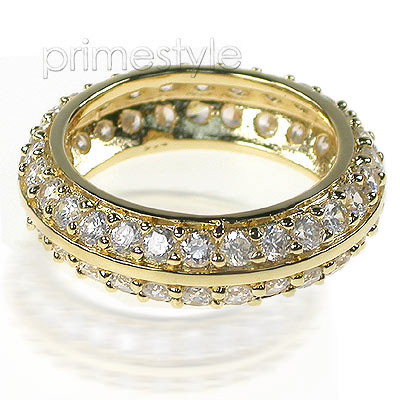 1.80CT Round Cut Diamonds Eternity Band