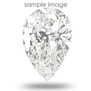 0.53CT Pear Cut D/SI2 Loose Diamond