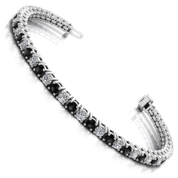2.00CT Round Cut Diamonds Tennis Bracelet