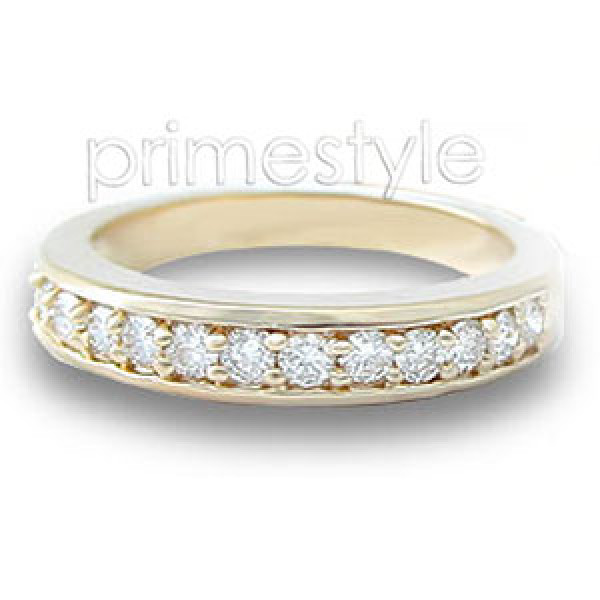1.60CT Round Cut Diamond Wedding Band