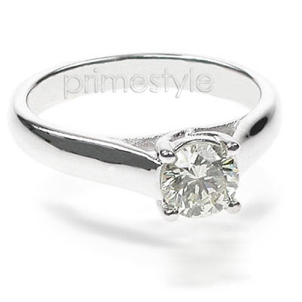0.25CT Round Cut Diamond Solitaire Ring