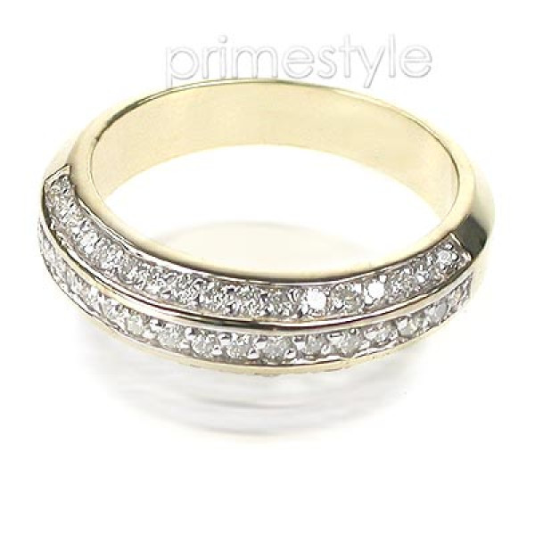 1.00CT Round Cut Diamond Wedding Band