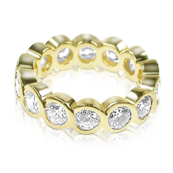 3.10CT Round Cut Diamonds Eternity Band