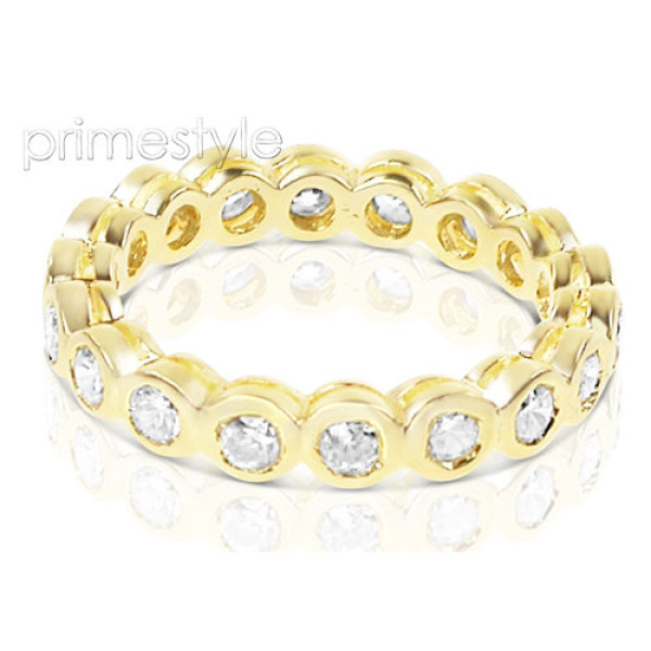 1.50CT Round Cut Diamonds Eternity Band