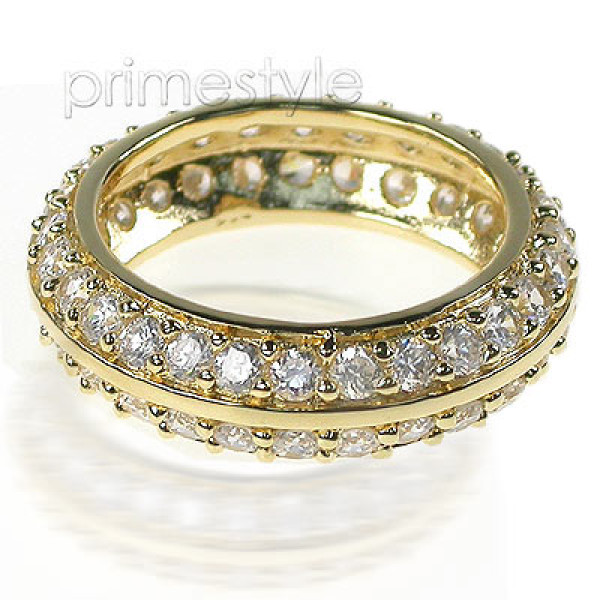 1.80CT Round Cut Diamonds Eternity Band