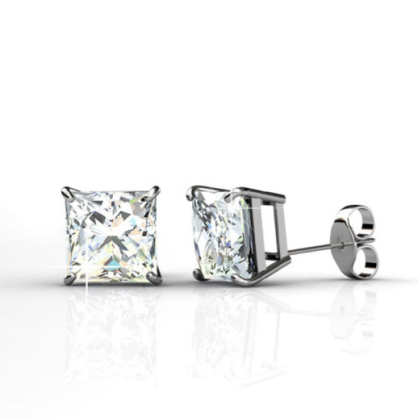 14KT Yellow Gold 0.25CT Diamond Stud Earrings