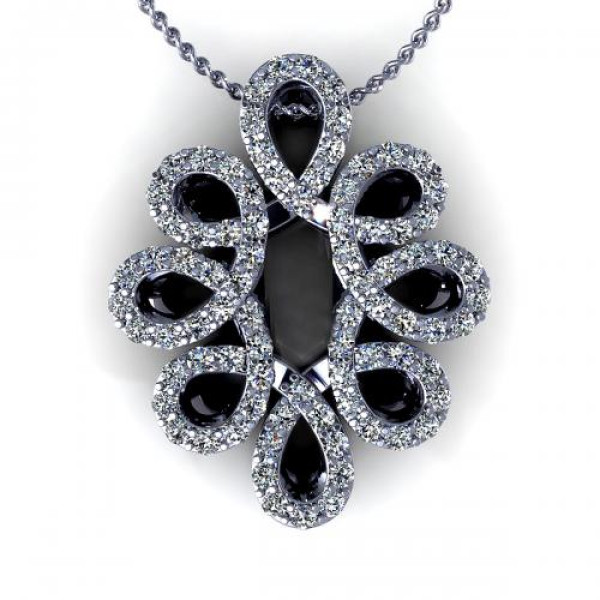 0.35CT round cut diamonds diamond pendants