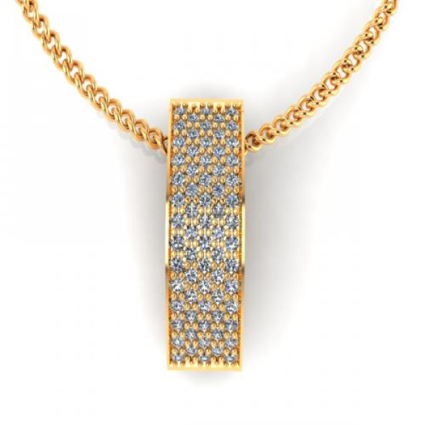0.25CT round cut diamonds diamond pendants