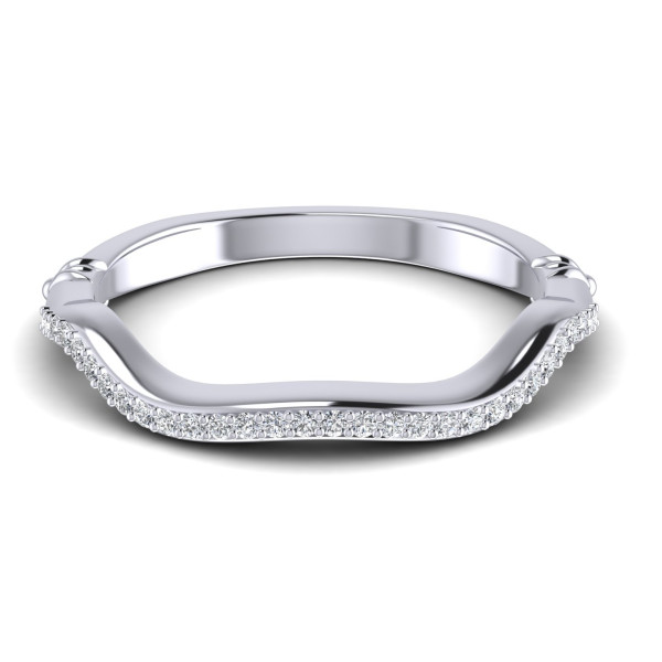 0.15CT Round Cut Diamonds Wedding Bands