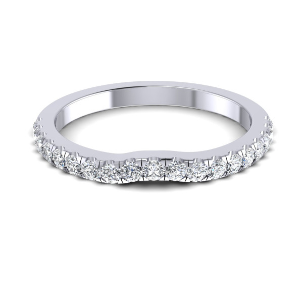 0.45CT Round Cut Diamonds Wedding Bands