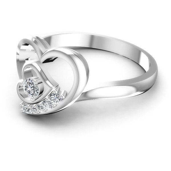 0.25CT Round Cut Diamonds Fashion Ring