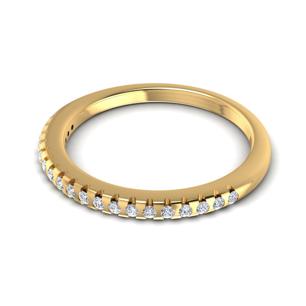 0.20CT Round Cut Diamonds Wedding Bands