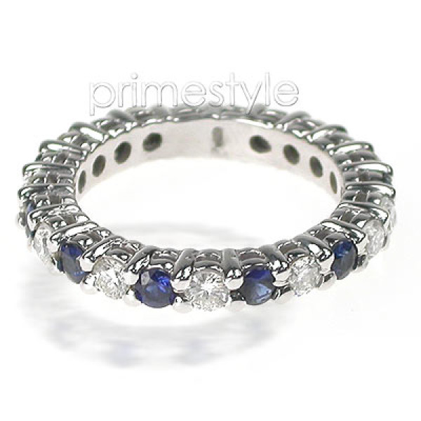 1.80CT Round Cut Diamonds Eternity Band