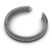7.00CT Round Cut Diamonds Diamond Bracelets