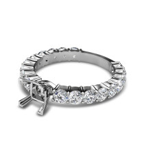 2.40CT Round Cut Diamonds Engagement Ring