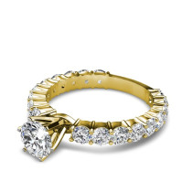 2.75CT Round Cut Diamonds Engagement R