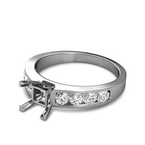 0.80CT Round Cut Diamonds Engagement Ring