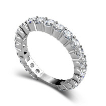2.90CT Round Cut Diamond Wedding Band
