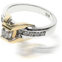 0.80CT Round Cut Diamonds Solitaire Ring