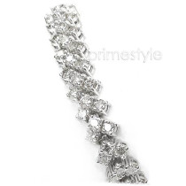 Tennis Bracelet In 4.10CT Round Cut Diamonds (SI2-I1 Clarity)