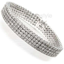 5.70CT Round Cut Diamonds with H/SI1-SI2 (Color/Clarity)