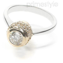 1.00CT Round Cut Diamond Solitaire Ring