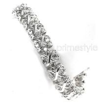 4.00CT Round Cut Diamonds Bracelet (H-J/SI2-I1 : Color/Clarity) 