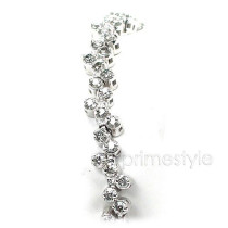 3.00CT Diamonds Bracelet In 14KT White Gold