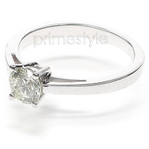 1.00CT Round Cut Diamond Solitaire Ring