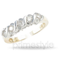 0.50CT Round Cut Diamonds Wedding Band