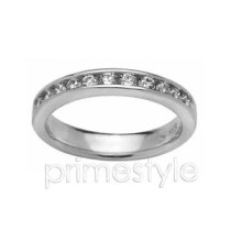 Round Cut Diamond Wedding Band - 0.25CT