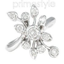 0.50CT Round Cut Diamonds Fashion Ring