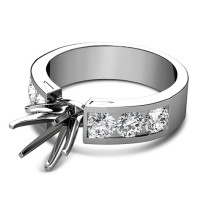 1.50CT Round Cut Diamonds Engagement Ring