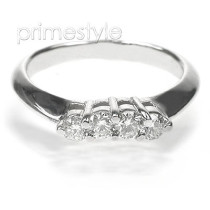 0.60CT Round Cut Diamonds Wedding Band