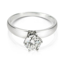 0.25CT Round Cut Diamond Solitaire Ring