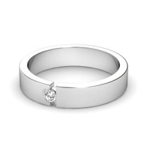 0.20CT Round Cut Diamonds Men's Wedding Band