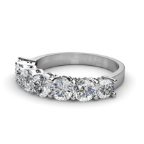 Round Cut 2.00CT Diamond Wedding Band