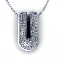 0.23CT round cut diamonds diamond pendants