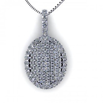 0.45CT round cut diamonds diamond pendants