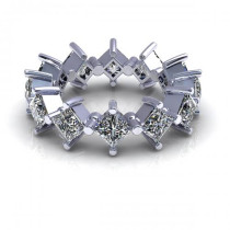 2.00CT princess cut diamonds eternity ring