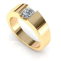 0.45CT round cut diamonds solitaire ring
