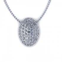 0.35CT round cut diamonds diamond pendants