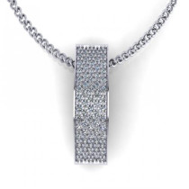 0.25CT round cut diamonds diamond pendants