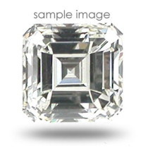 0.96CT Asscher Cut J/VS2 Loose Diamond