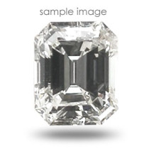 0.71CT Emerald Cut J/VS1 Loose Diamond