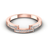 0.15CT Round Cut Diamonds Wedding Bands