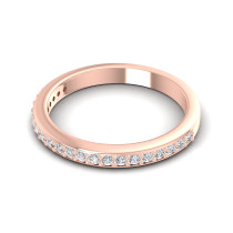 0.25CT Round Cut Diamonds Wedding Band
