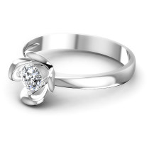 0.35CT Round Cut Diamonds Solitaire Ring